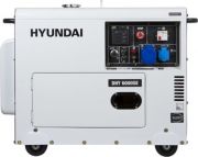 Дизельный генератор  Hyundai DHY 6000SE в кожухе