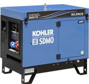 Дизельный генератор  KOHLER-SDMO DIESEL 6500 TA SILENCE C5 в кожухе с АВР
