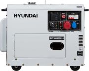 Дизельный генератор  Hyundai DHY 6000SE-3 в кожухе с АВР