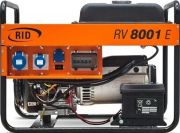Бензиновый генератор  RID RV 8001 Е с АВР