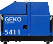 Бензиновый генератор  Geko 5411 ED–AA/HEBA SS в кожухе с АВР