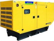 Дизельный генератор  Aksa APD 145 C в кожухе с АВР