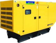 Дизельный генератор  Aksa APD 110 C в кожухе с АВР