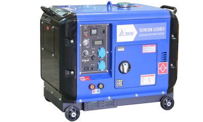 Дизельный сварочный генератор в кожухе TSS PRO DGW 3.0/250ES-R - фото 2