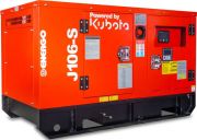 Дизельный генератор  Energo J106-S в кожухе с АВР