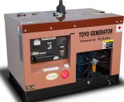 Дизельный генератор  Toyo TKV-14TPC в кожухе с АВР