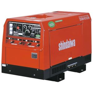 Дизельный двухпостовой сварочный генератор Shindaiwa DGW 400 DMK