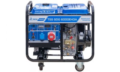 Дизель генератор TSS SDG 6000EH3A - фото 2