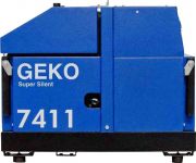 Бензиновый генератор  Geko 7411 ED–AA/HEBA SS в кожухе с АВР