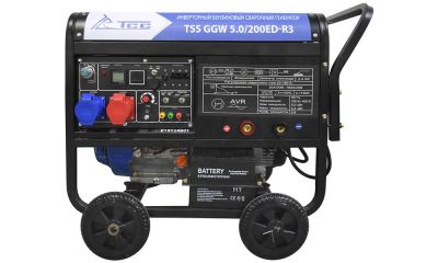 Инверторный бензиновый сварочный генератор TSS GGW 5.0/200ED-R3 - фото 1