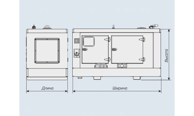 Дизельный генератор Yanmar YH 440 DTLS-5B - фото 2