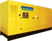 Дизельный генератор  Aksa AC 550 в кожухе с АВР