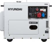 Дизельный генератор  Hyundai DHY 8500SE-3 в кожухе