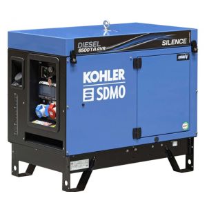 Дизельный генератор KOHLER-SDMO (Франция) DIESEL 6500 TE AVR SILENCE в шумозащитном кожухе