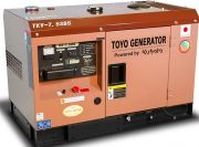 Дизельный генератор  Toyo TKV-7.5SBS в кожухе