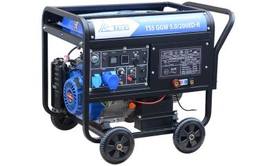 Инверторный бензиновый сварочный генератор TSS GGW 5.0/200ED-R - фото 3