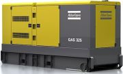 Дизельный генератор  Atlas Copco QAS 325 в кожухе с АВР