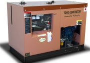 Дизельный генератор  Toyo TKV-15SPC в кожухе
