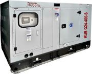 Дизельный генератор  KUB G24-400-S в кожухе