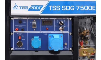Дизельный генератор ТСС SDG 7500EHA - фото 2