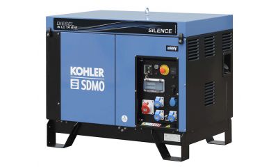 Дизель генератор SDMO DIESEL 15 LC TA SILENCE AVR C5 - фото 1