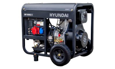 Дизельный генератор Hyundai DHY 8500LE-3 - фото 1