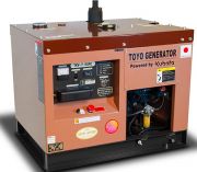 Дизельный генератор  Toyo TKV-7.5SPC в кожухе