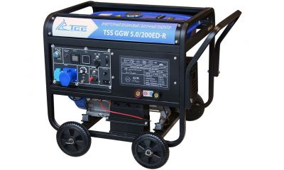 Инверторный бензиновый сварочный генератор TSS GGW 5.0/200ED-R - фото 1