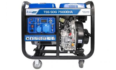 Дизельный генератор ТСС SDG 7500EH3A 200027 - фото 2