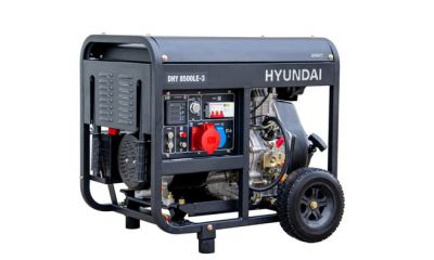 Дизельный генератор Hyundai DHY 8500LE-3 - фото 3
