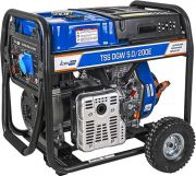 Сварочный дизельный, 4-х тактный генератор ТСС DGW 5.0/200E
