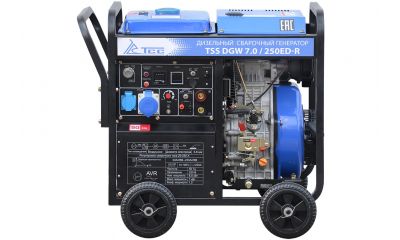 Инверторный дизельный сварочный генератор TSS DGW 7.0/250ED-R - фото 2