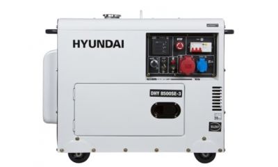 Дизельный генератор Hyundai DHY 8500 SE-3 - фото 1