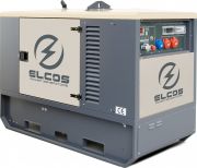 Дизельный генератор  ELCOS GE.DZ.014/013.SS в кожухе