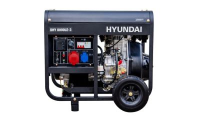 Дизельный генератор Hyundai DHY 8000LE-3 - фото 3