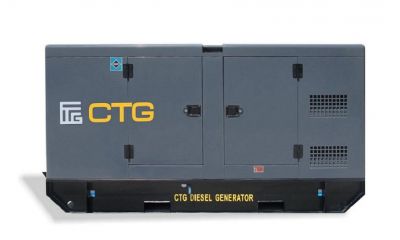 Дизель генератор CTG AD-110RE в шумозащитном кожухе - фото 1