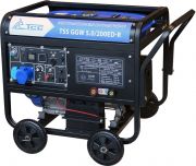 Сварочный бензиновый, 4-х тактный генератор ТСС GGW 5.0/200ED-R