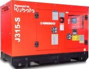 Дизельный генератор  Energo J315-S в кожухе