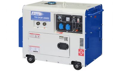 Дизельный сварочный генератор в кожухе TSS DGW-200ES - фото 1