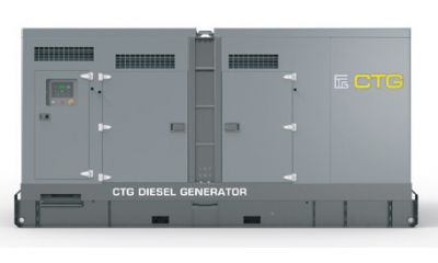 Дизель генератор CTG 700D в шумозащитном кожухе - фото 1