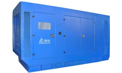 Дизельный генератор 300 кВт в кожухе ТСС АД-300С-Т400-1РКМ5 - фото 1