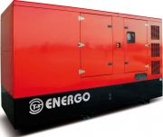 Дизельный генератор  Energo ED 250/400 IV S в кожухе с АВР