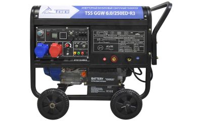 Инверторный бензиновый сварочный генератор TSS GGW 6.0/250ED-R3 - фото 1